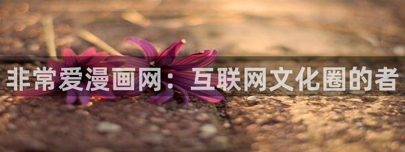 虫虫漫画在线观看网页版：非常爱漫画网：互联网文化圈的者